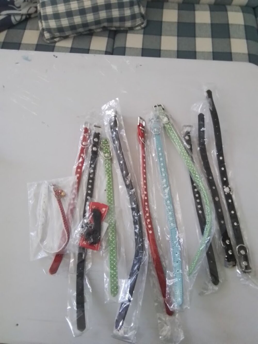 Lot of Dog Collar. Rhinestones And Studs. NWT